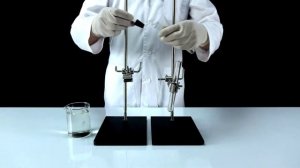 Лабораторный опыт 2. Сборка прибора для получения и собирания газа методом вытеснения воздуха