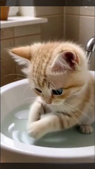 Маленький котёнок