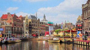 Амстердам, Нидерланды - Amsterdam, Netherlands | вид с дрона