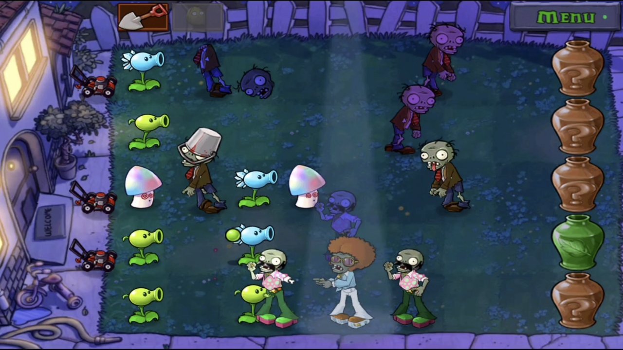 Зомби против растений. Бонусный уровень