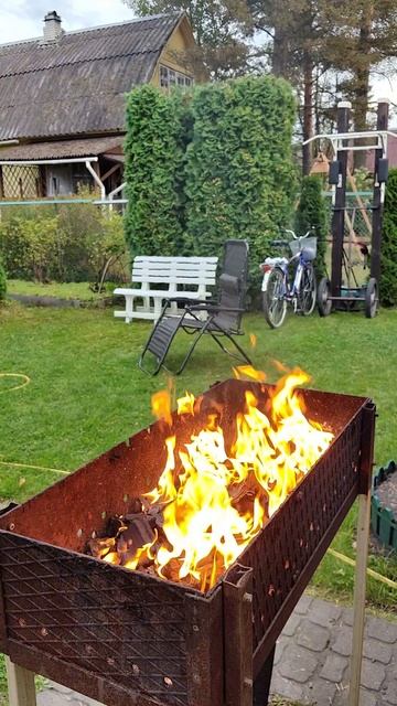 Сергей и Алиса | История двух сердец | Дачные видеозарисовки | Форель на решетки