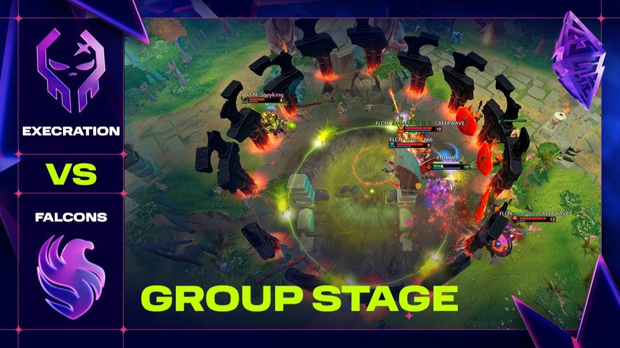 28.11.25 | ХАЙЛАЙТЫ | Falcons - Execration | Групповой этап | BLAST Slam V