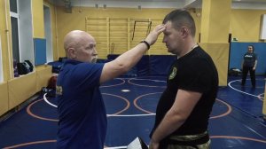 Уличная ударная техника. Отработка на лапах. В. Н. Крючков