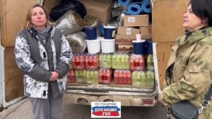 Ресторанчик 3️⃣ Наши Батя, Света и Наталья едут к защитникам в 4 подразделения. Везут 3 мотоцикла