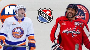 ХОККЕЙ НХЛ.  АЙЛЕНДЕРС - ВАШИНГТОН.  ТЕКСТОВАЯ ОНЛАЙН ТРАНСЛЯЦИЯ