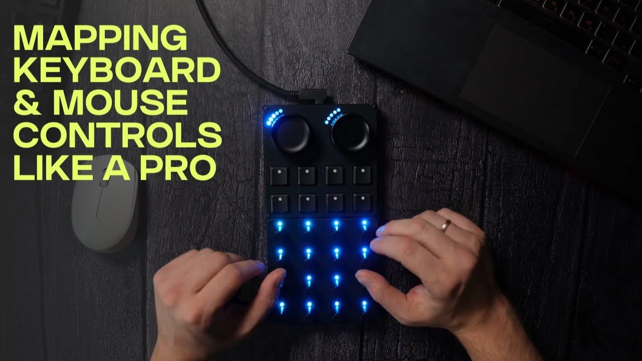 Intech Studio Grid Editor: Map Keyboard and Mouse Controls Like Pro