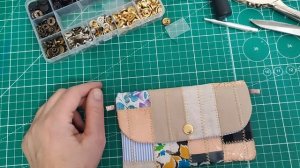 Моя первая установленная кнопка на изделии. Швейные будни