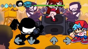 Я играю в Friday night funkin 7 уровень