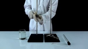 Лабораторный опыт 2. Сборка прибора для получения и собирания газа методом вытеснения воды