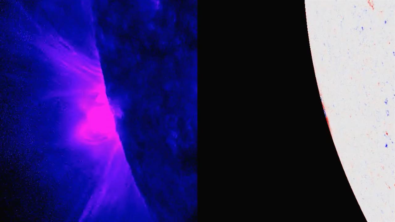 На Солнце произошли три мощные вспышки класса М.