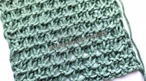 Фактурный узор интересный с двух сторон