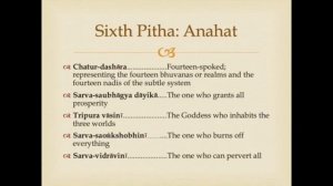 О Шри Янтре и мантры для Питх из Сахадж МантраБука. The Shakti Pithas mantras. SY.. На английском.