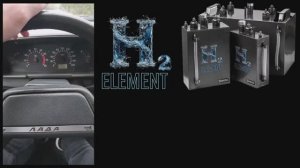 Hyundai Solaris. Расход 4.1 л.  ВАЗ 2110_30км. в час  на 5 передаче Водородная установка H2 ELEMENT