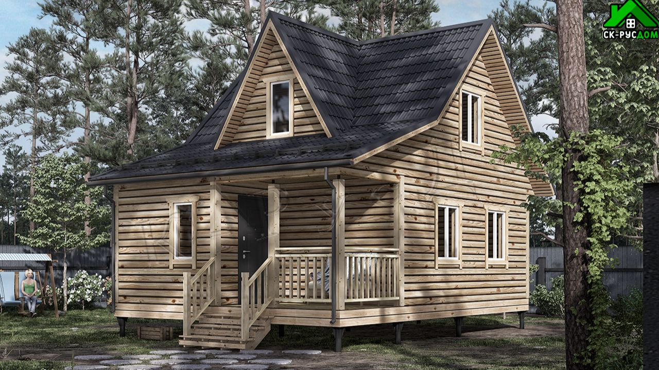 Проект дома с кукушкой