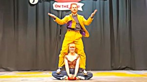 Танцы буги-вуги на летнем слете на озере — Сондре и Таня. #Танцы