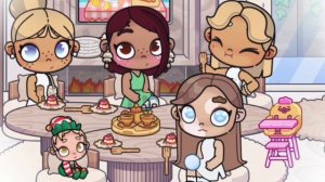 -Аватар ворлд🤲🏽-Влог рутина семьи-🧺Сходка:Игра по сети на гендер пати?Будет девочка?..🪐🧣