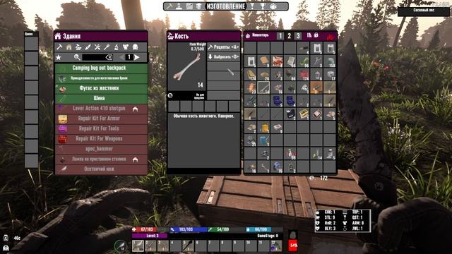 5thDay Ч3 Первый Баг с весом