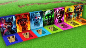 😳 ВЫЖИВАНИЕ В EXE ПОДВАЛАХ ЩЕНЯЧИЙ ПАТРУЛЬ В МАЙНКРАФТ