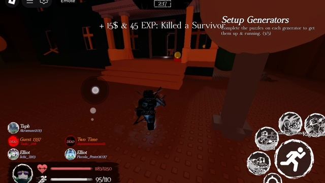 Slasher. Skin gameplay Milestone 3 2