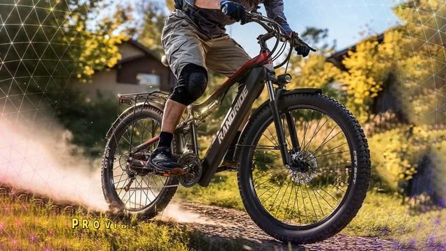 RANDRIDE YG90B Electric Bike 1000W Motor 48V 17Ah Battery 27.52.4 CST Tires Electric Bike