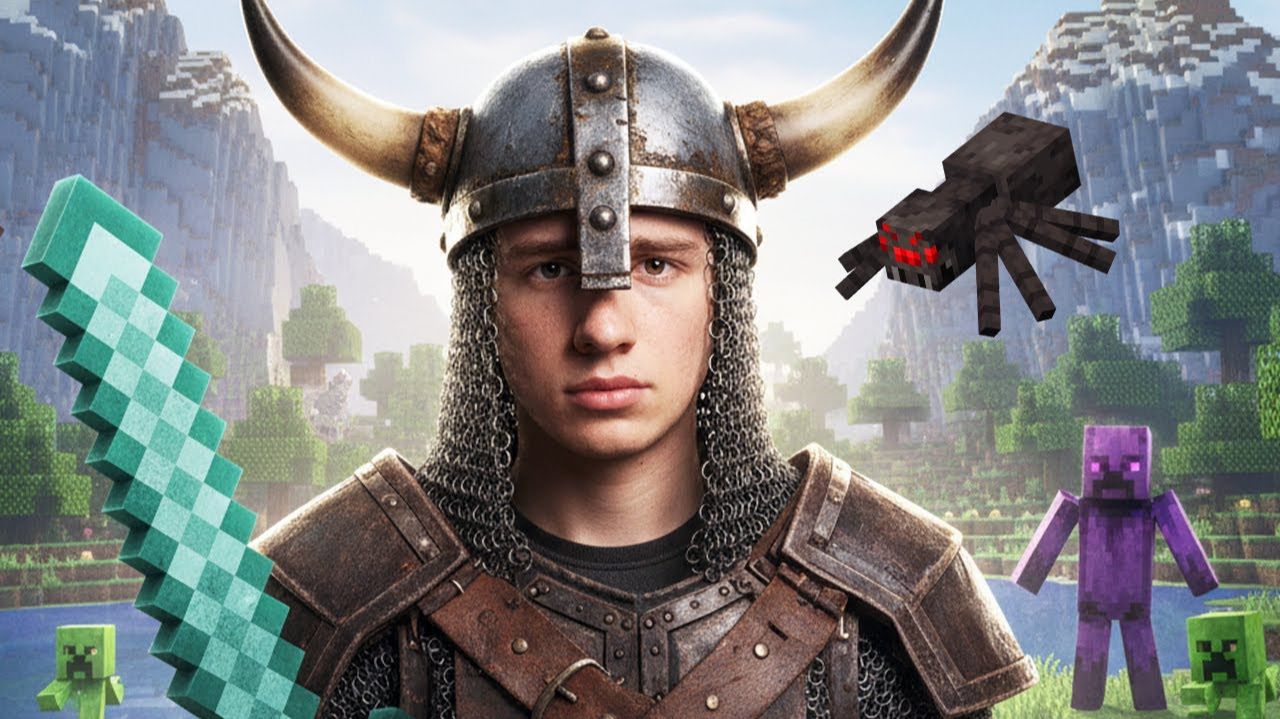 🏔️⛏️ Илья Пиксель — Легенда! Премьера клипа 2025 (Официальный Майнкрафт клип) смотреть онлайн