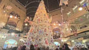 Предновогодняя Москва. ГУМ.