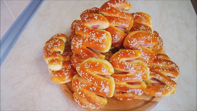 Булочки СЕРПАНТИН на завтрак, перерыв, в дорогу, к чаю, в школу!!!