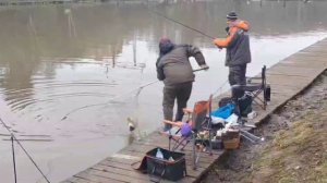 Основной водоём.Поимка Форели
