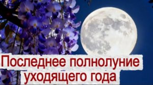 Последнее полнолуние уходящего года! Главные запреты!