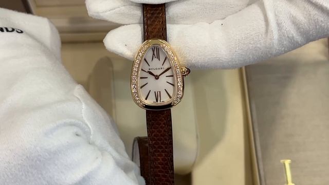 Часы наручные женские  Bvlgari Serpenti 103145