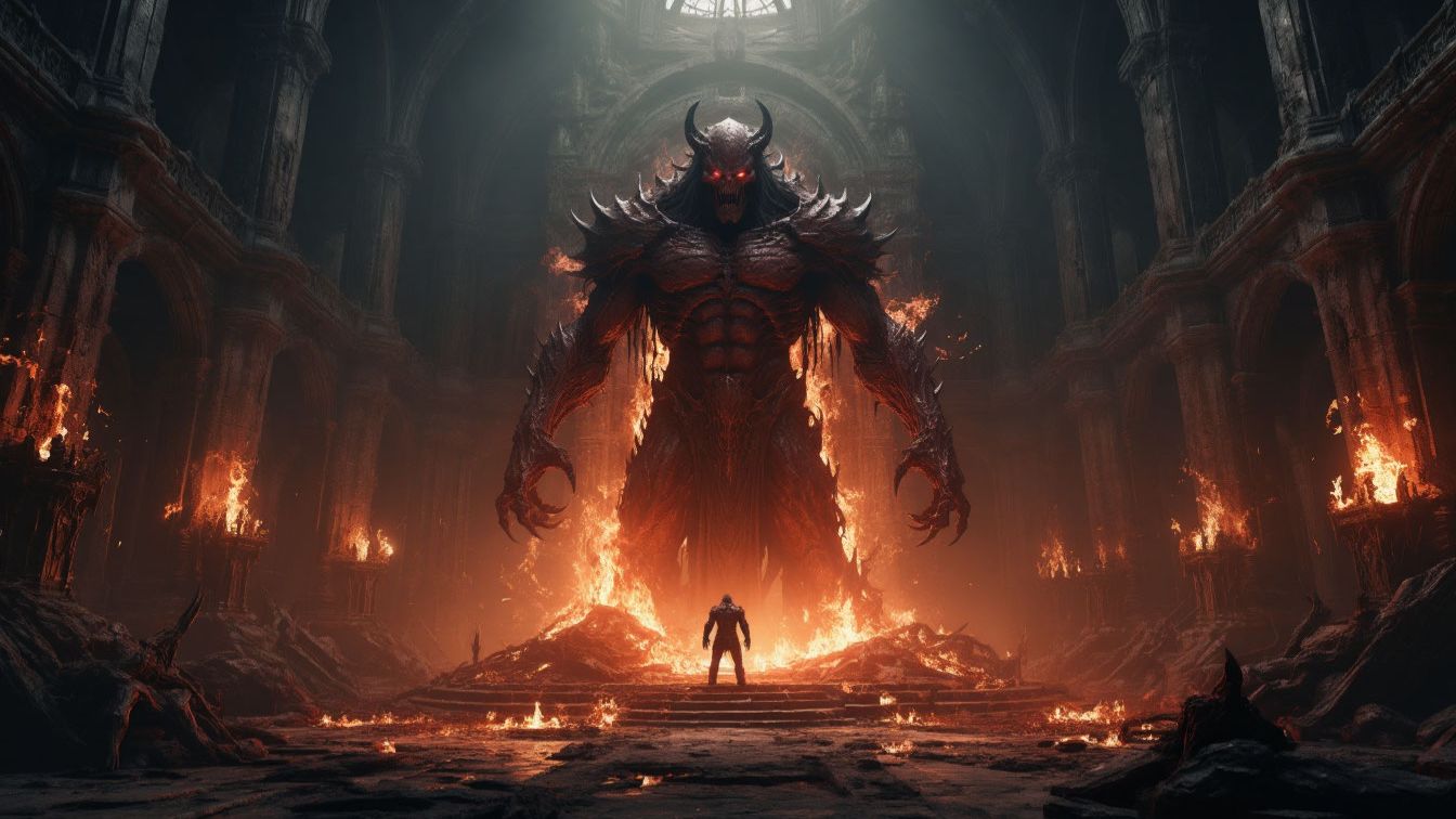 Прохождение Doom: The Dark Ages [4K] | Серия №2|  Гебет