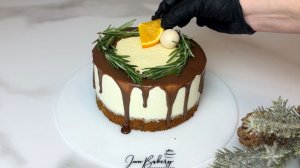 Муссовый бенто-торт "Пряный апельсин". Рецепт И.Баранниковой