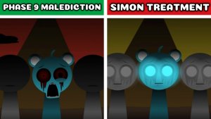 SPRUNKI PHASE 9: ЖИВОЙ И ПРОКЛЯТИЕ! ☠️ ОРИГИНАЛ VS ОБРАБОТКА SIMON — КТО СИЛЬНЕЕ? 🔮🔥