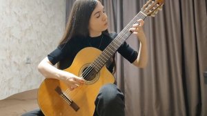 XI СПб конкурс им. Тарреги, Батырова Элина, Этюд M.Carcassi