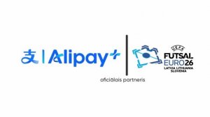 Alipay+ — UEFA Futsal EURO 26 oficiālais partneris Latvijā, Lietuvā un Slovēnijā