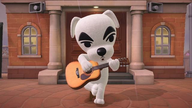 К. К. Слайдер играет под дождём