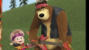 Маша и медведь. Мини игры мультфильм игра