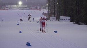 Участники Кубка РФ по лыжам отметили сложность трассы из-за снега и ветра