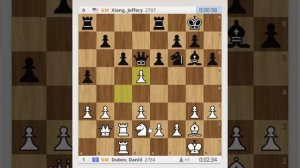 Даниил Дубов на Чемпионате мира по блицу 2024 года в 1 ход  "разносит" топового гроссмейстера