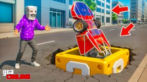 НАШЕЛ МАШИНУ РАМПУ ИЗ ЛАКИ БЛОКА! БИТВА АВТОУГОНЩИКОВ В ГТА 5 ОНЛАЙН