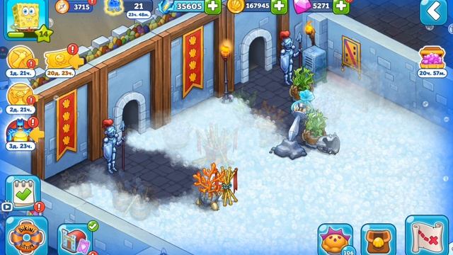 SpongeBob Adventures (Обновление 2.28.0) Выпуск рыба-льва на свободу прохождение (android) #17 смотреть онлайн