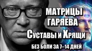 Матрица Гаряева СУСТАВЫ И ХРЯЩИ 2,5 часа | Без боли в коленях, тазобедренных и позвоночнике