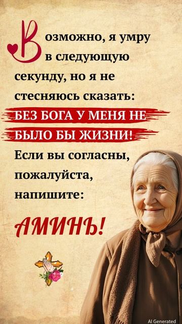 Только те, кто любит Бога, напишут «Аминь». смотреть онлайн