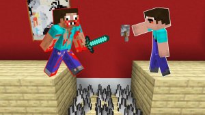 ЗЛОЙ МАНЬЯК ПРО ОХОТИТСЯ ЗА НУБОМ В МАЙНКРАФТ ! ПРОФЕССИОНАЛ ПРОТИВ ТРОЛЛИНГ ЛОВУШКА МИНИ ИГРА