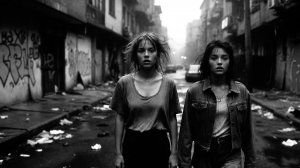 цветы на бетоне