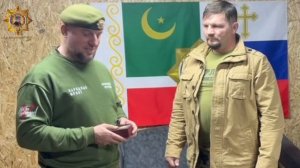 Апти Алаудинов "АХМАТ". Награждение