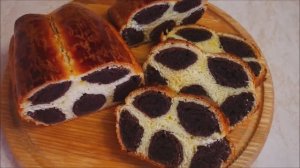 Сладкий хлеб ПЯТНИСТЫЙ булочка для завтраков и полдников ВКУСНАЯ домашняя выпечка