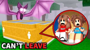 МЫ ВЫЖИЛИ В ТУАЛЕТЕ в игре 99 ночей в лесу в РОБЛОКС!