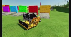 Трактор‑трудяга: везём КОРОВУ НА ФЕРМУ. КРАСОЧНЫЙ ДЕТСКИЙ МУЛЬТФИЛЬМ.