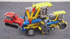 Сумасшедшие машинки LEGO Technic сражаются в грязи